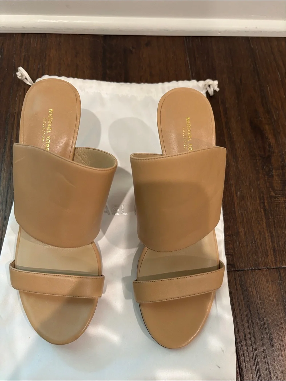 Michael Kors Collection Burnett leather mules size 40/9
